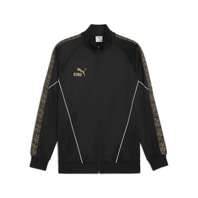 Giacca da calcio KING Anthem da uomo PUMA Black Gold