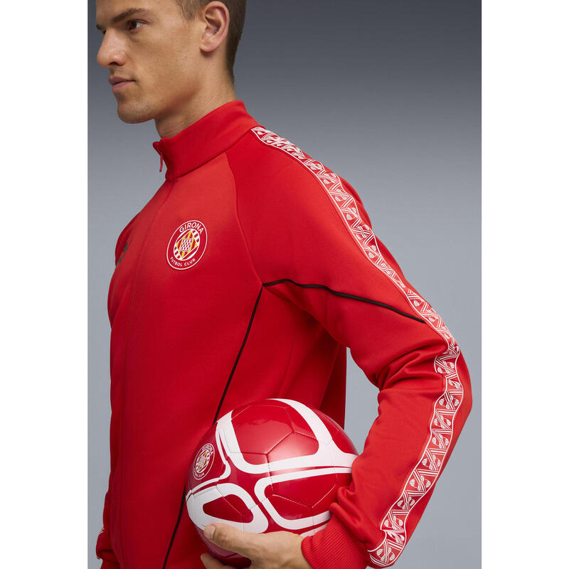 Męska kurtka Gorina FC KING Anthem PUMA Red White