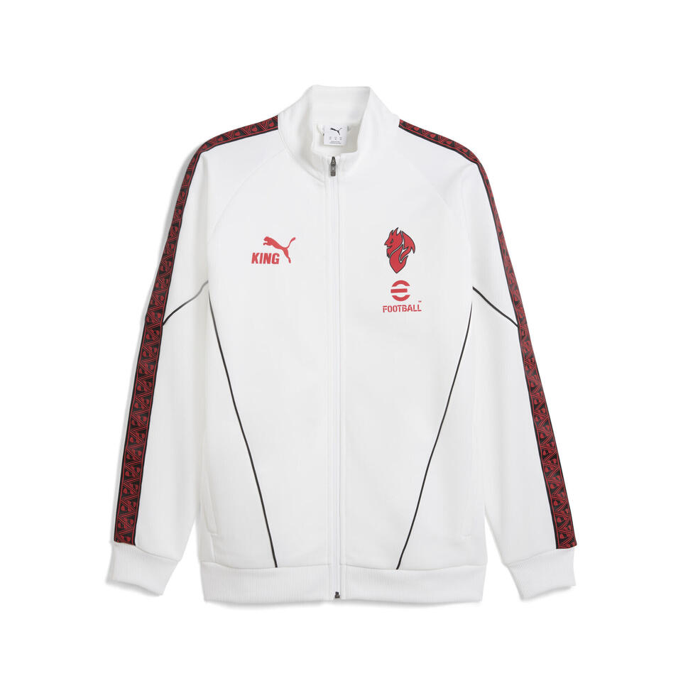 Męska kurtka AC Milan KING Anthem PUMA White For All Time Red