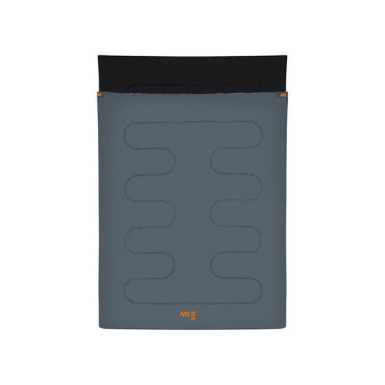 Sac de couchage double Nils Camp Nc2001 Anthracite-Orange