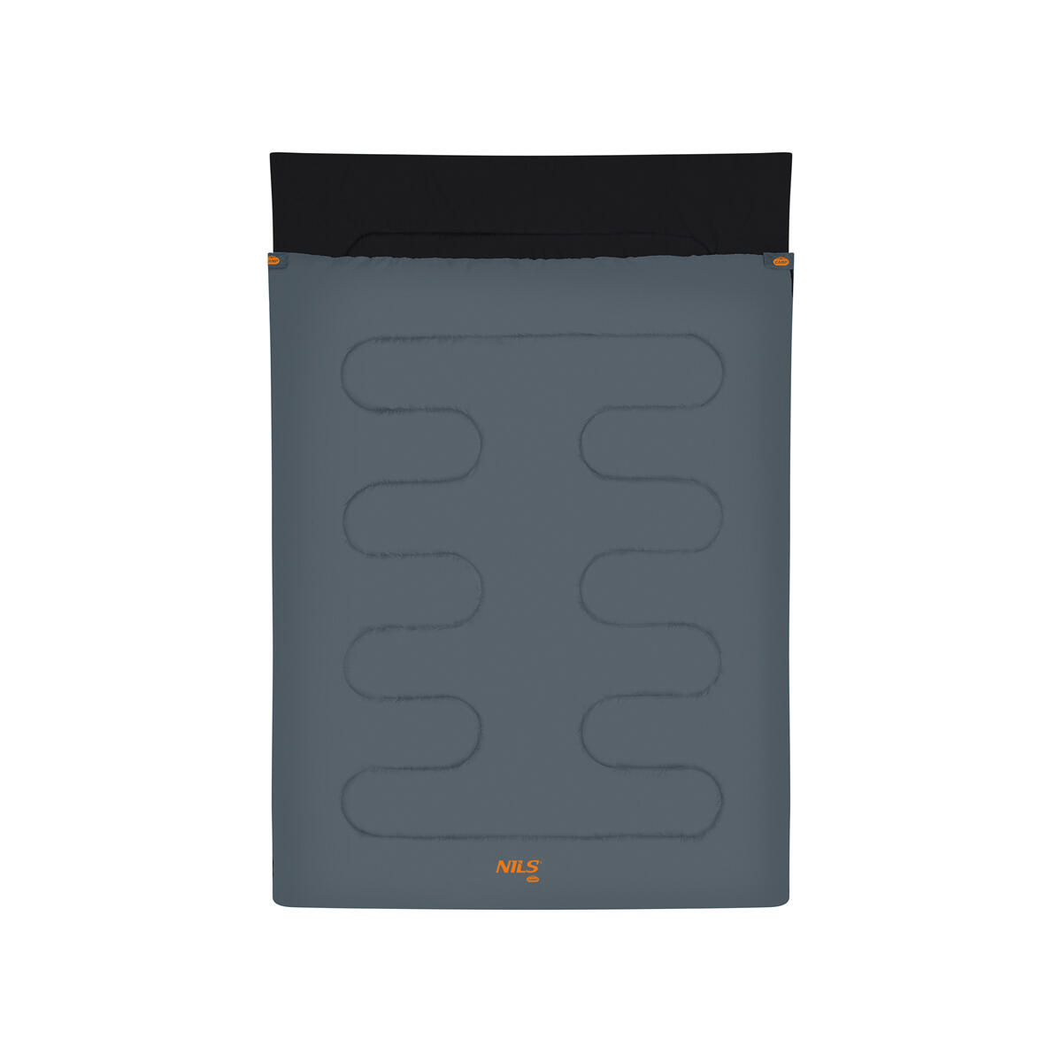 Nils Camp - Sac De Couchage Double Nils Camp Nc2001 Anthracite-orange - Sac De Couchage - Gris|noir|orange - No Size - Decathlon