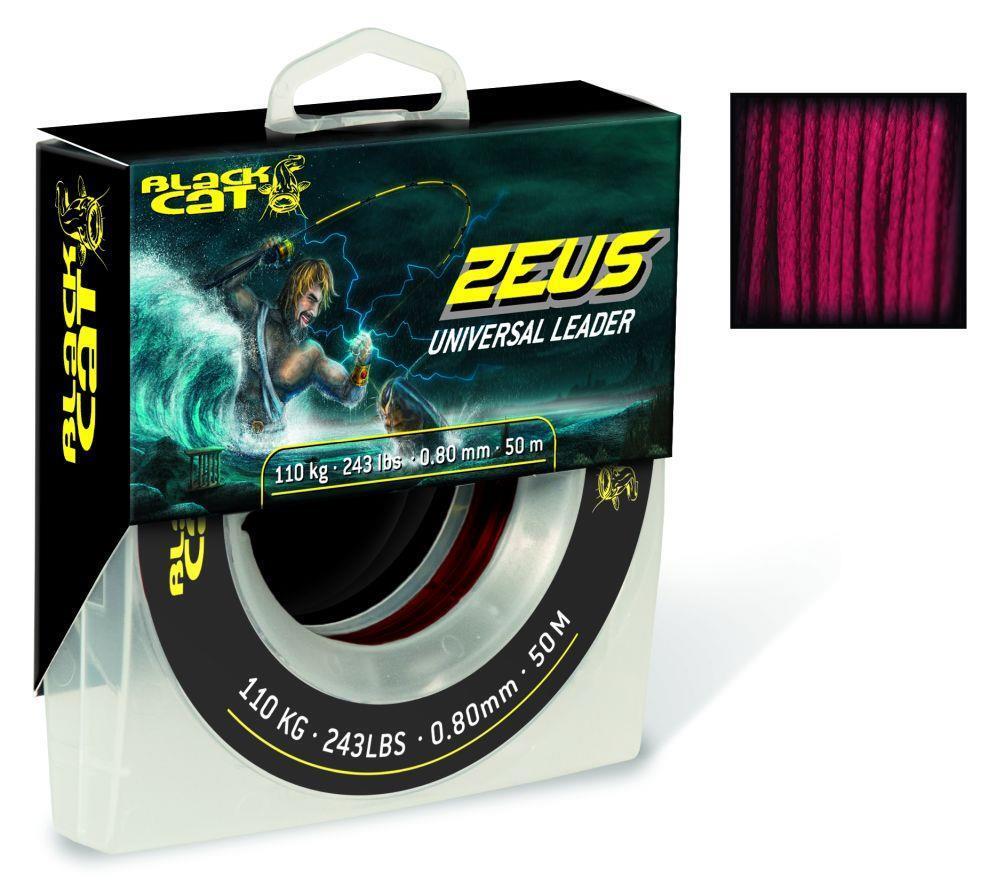 Black Cat Zeus Universal Leader 0.80 mm  110kg 50 m 1/2