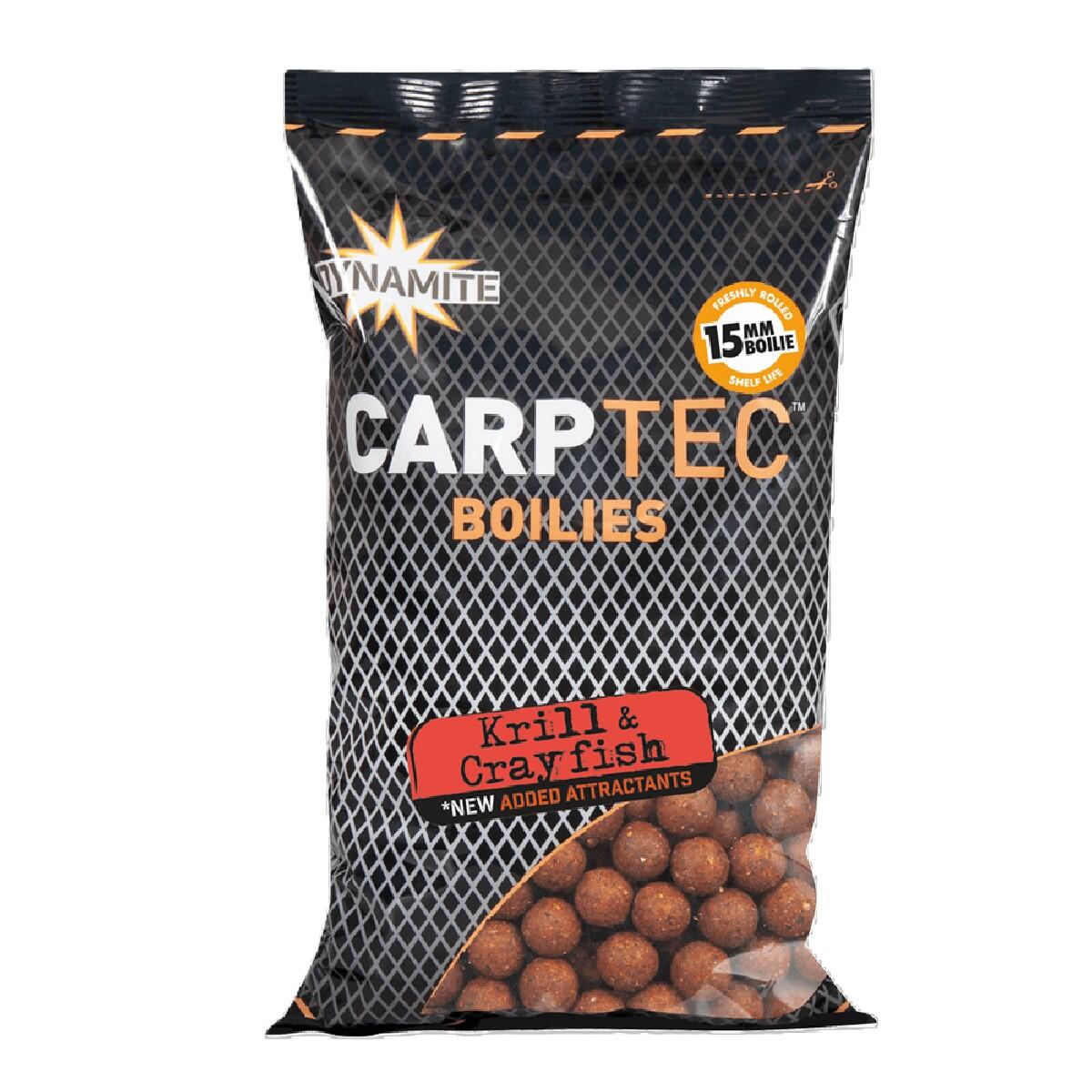 DYNAMITE BAITS Dynamite Baits Carptec Krill & Crayfish 20mm 1,8kg - Karper Boilies