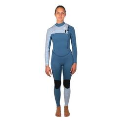 Combinaison intégrale Chest Zip 3/2 Femme Surf'n'Lifesaving (3/4/2/1,5 mm)