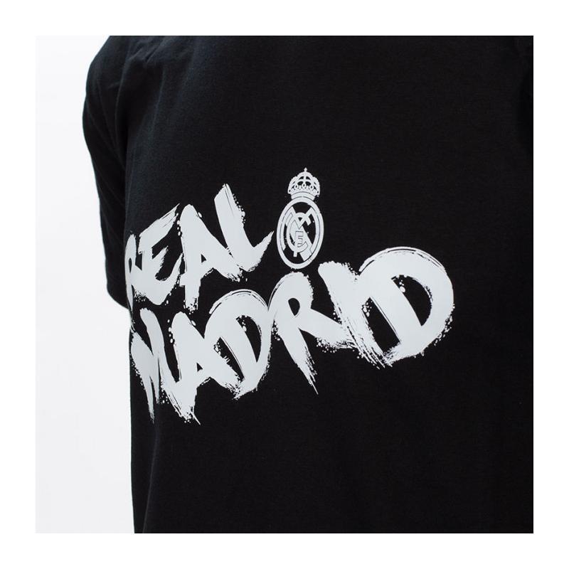 Das minimalistische T-Shirt von Real Madrid – schwarz 2/5