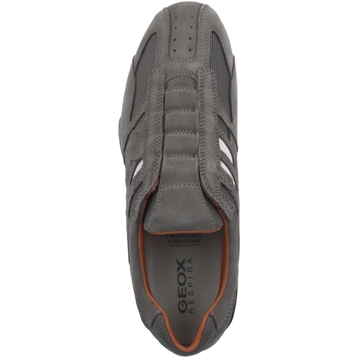 Geox U Snake L Herren Sneaker U4207L grau 2/7
