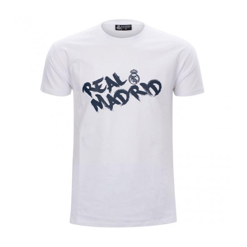 Das minimalistische T-Shirt von Real Madrid – weiß 1/5