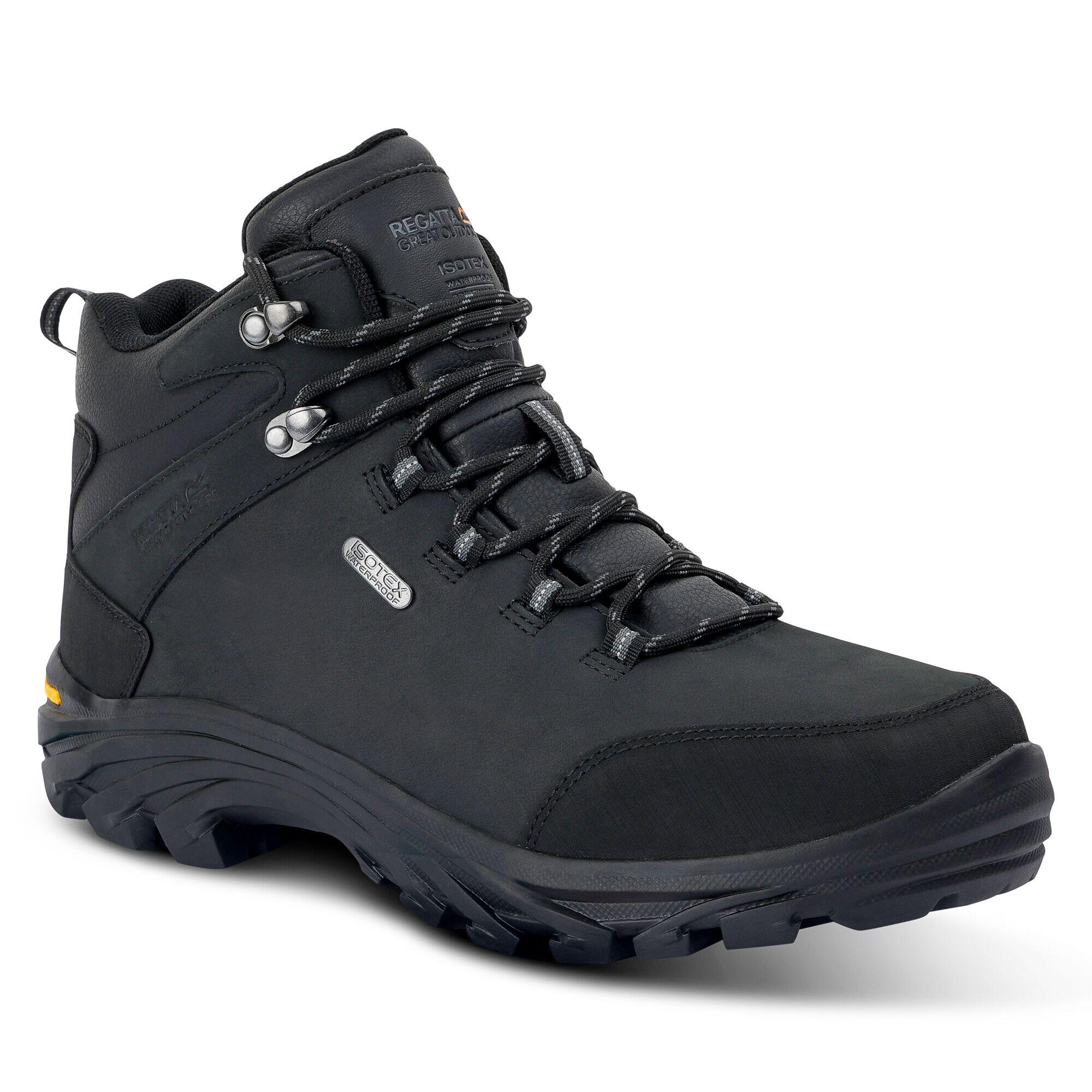 Zapatillas trekking hombre Burrell Leather Regatta 4/7