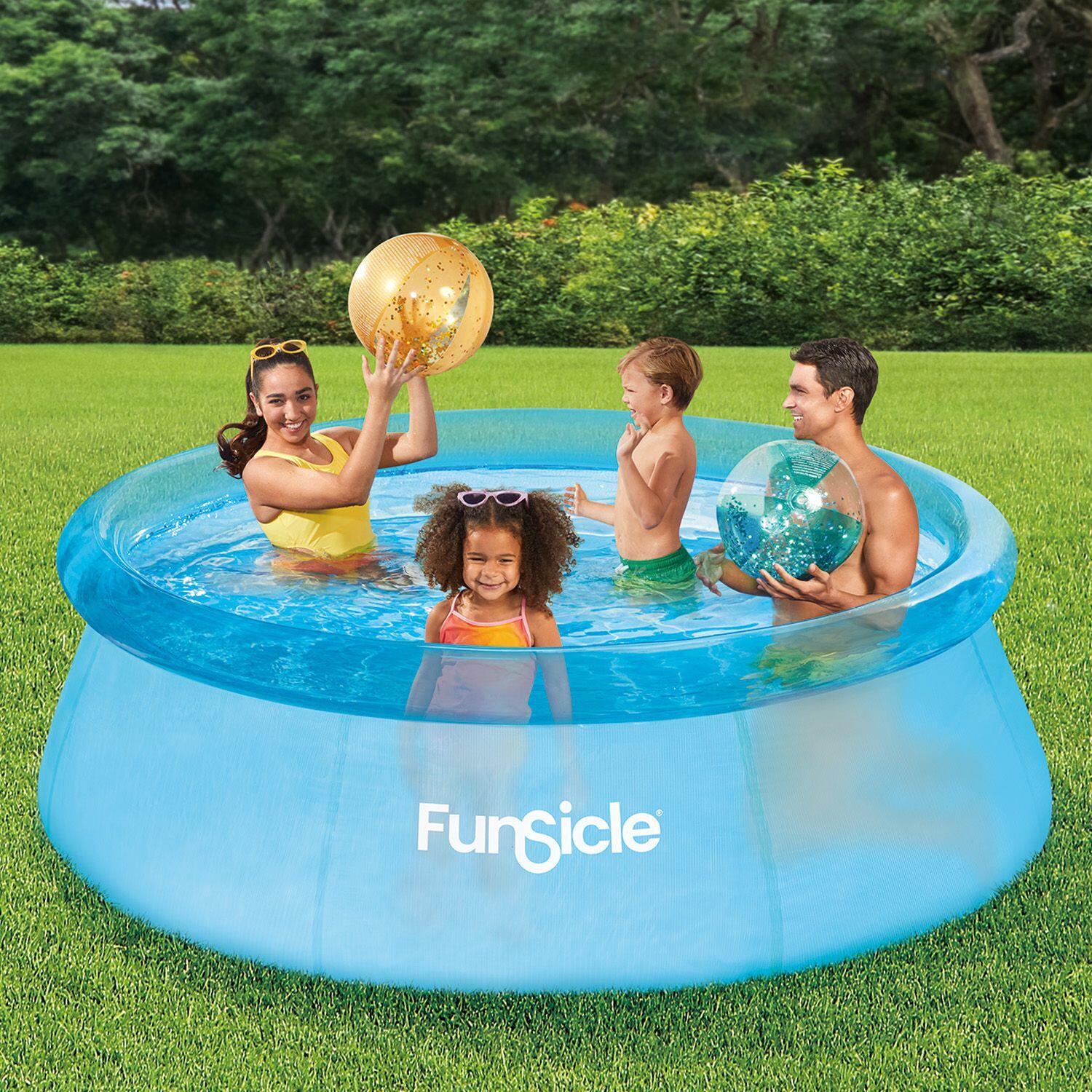 Piscine autoportée transparente Funsicle Ø 2,44 m x 76 cm 2/2