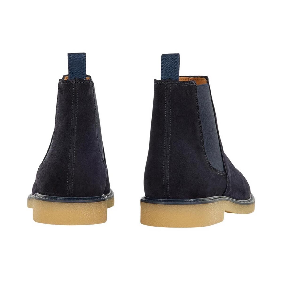 Stiefeletten "Tunley", Leder Herren Dunkelblau 2/4