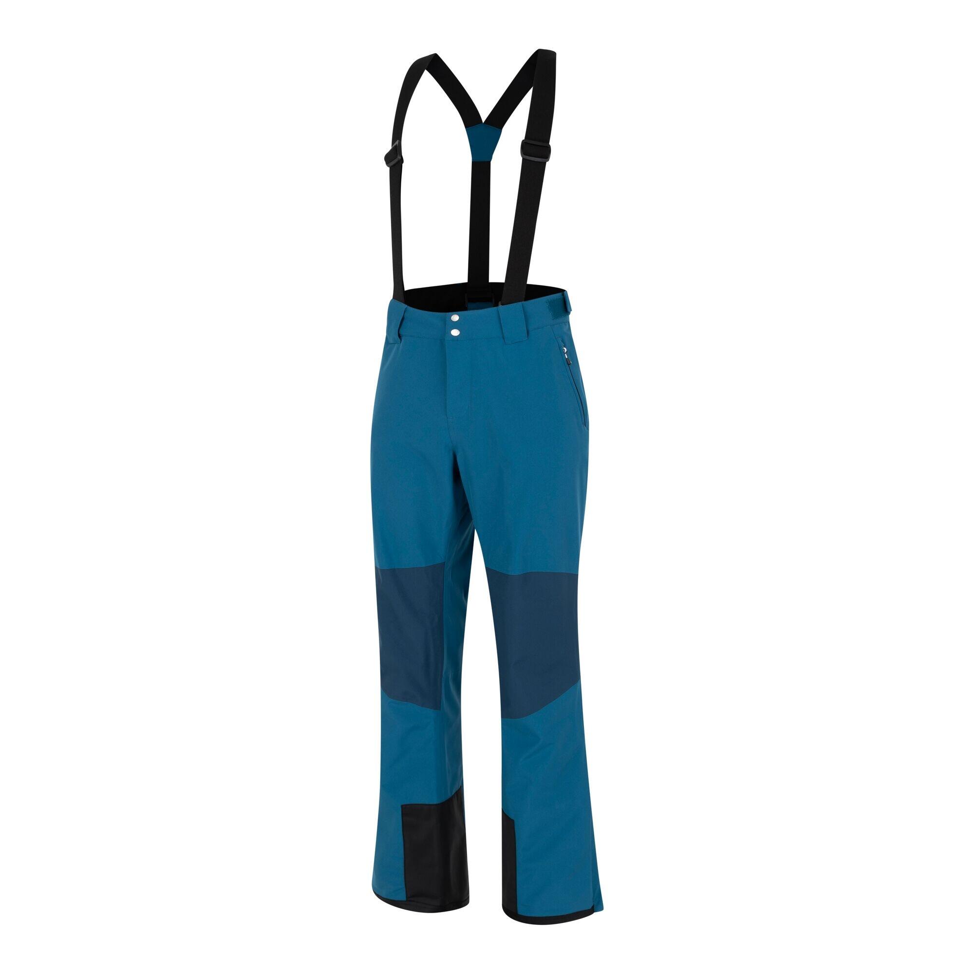 Mens Achieve II Ski Trousers (Kingfisher Blue/Moonlight Denim) 3/4