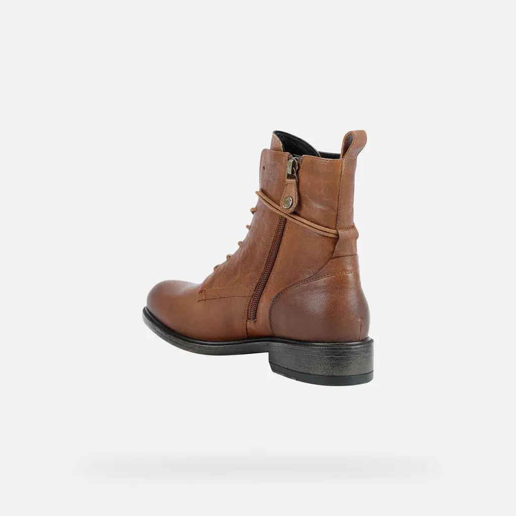 Leather boots woman Geox Catria 6/7