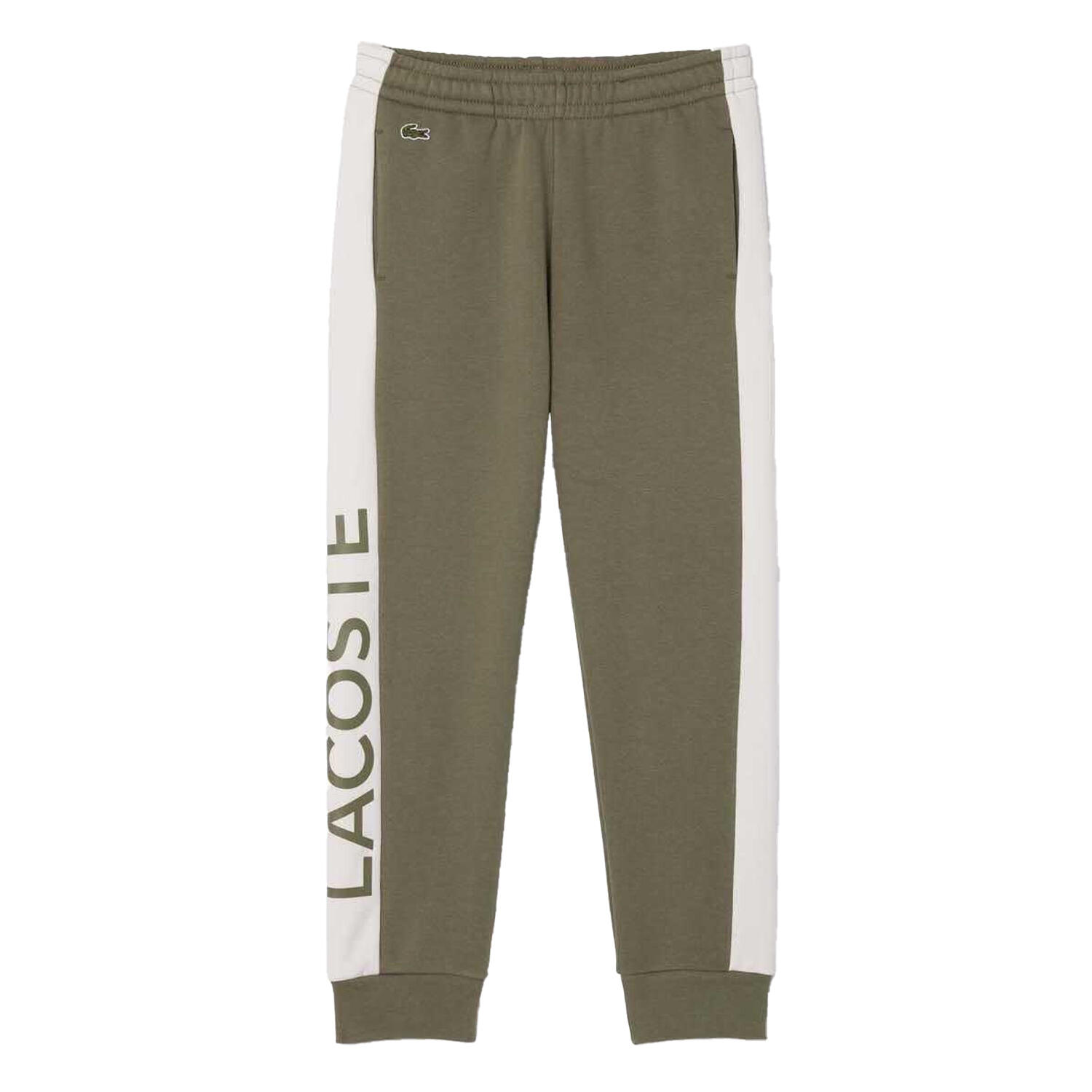 LACOSTE Pantaloni da jogging bambini Lacoste Verde polar cotone bio