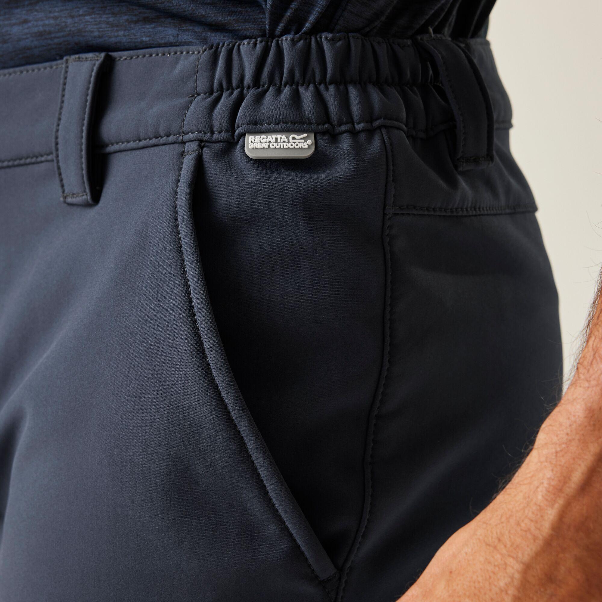 Pantalón hombre senderismo resistente al agua Regatta Fenton 4/7