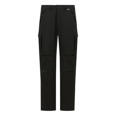 Heren questra cargo broek (zwart)