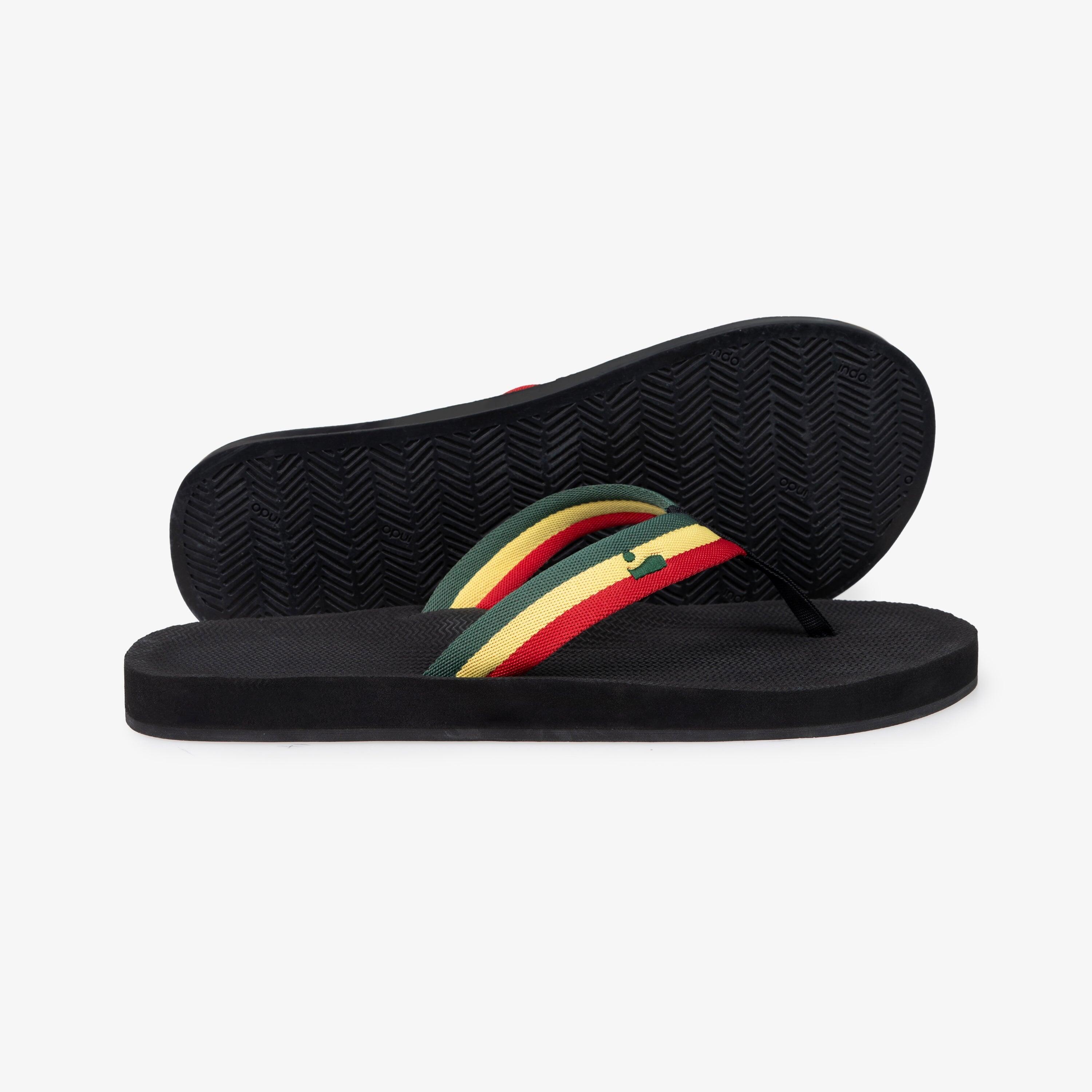 Tongs Homme - Easy Living Reggae Black 2/5