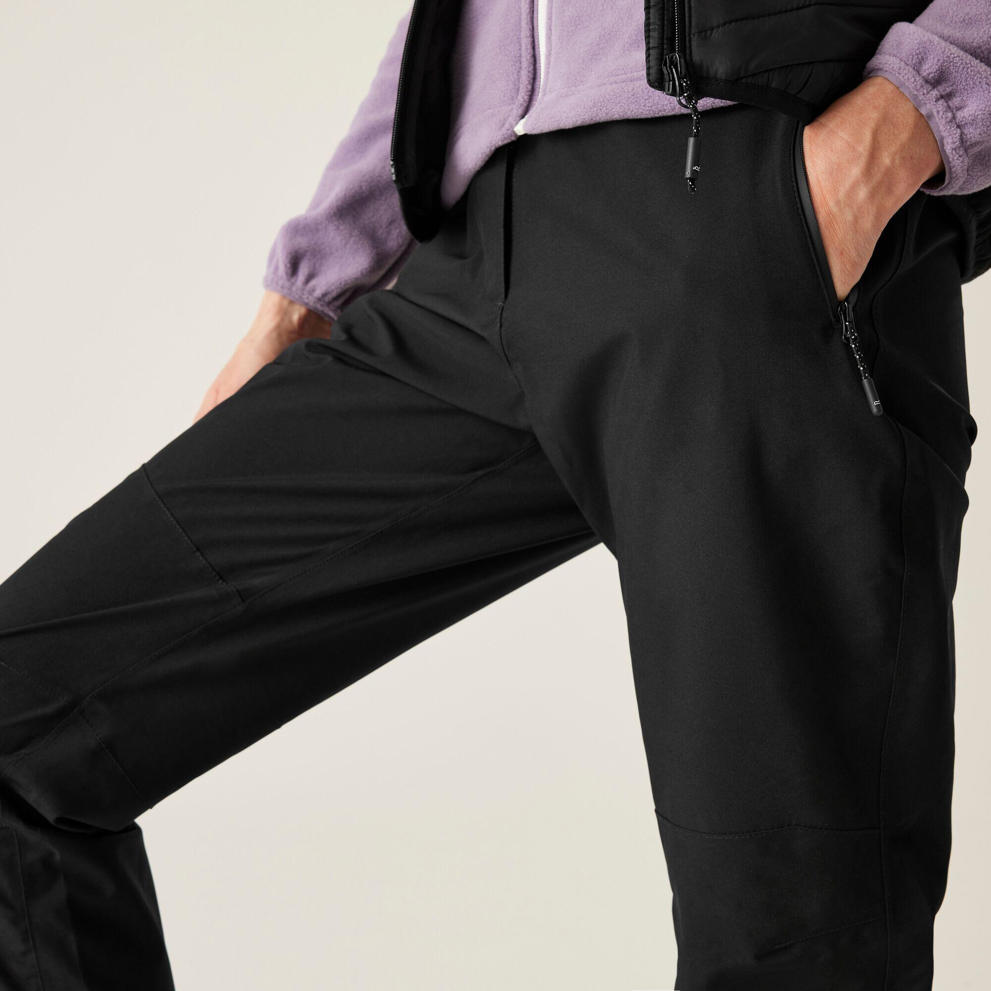 Broek Hiking Dames Waterdicht Ademend Stretch 4/7