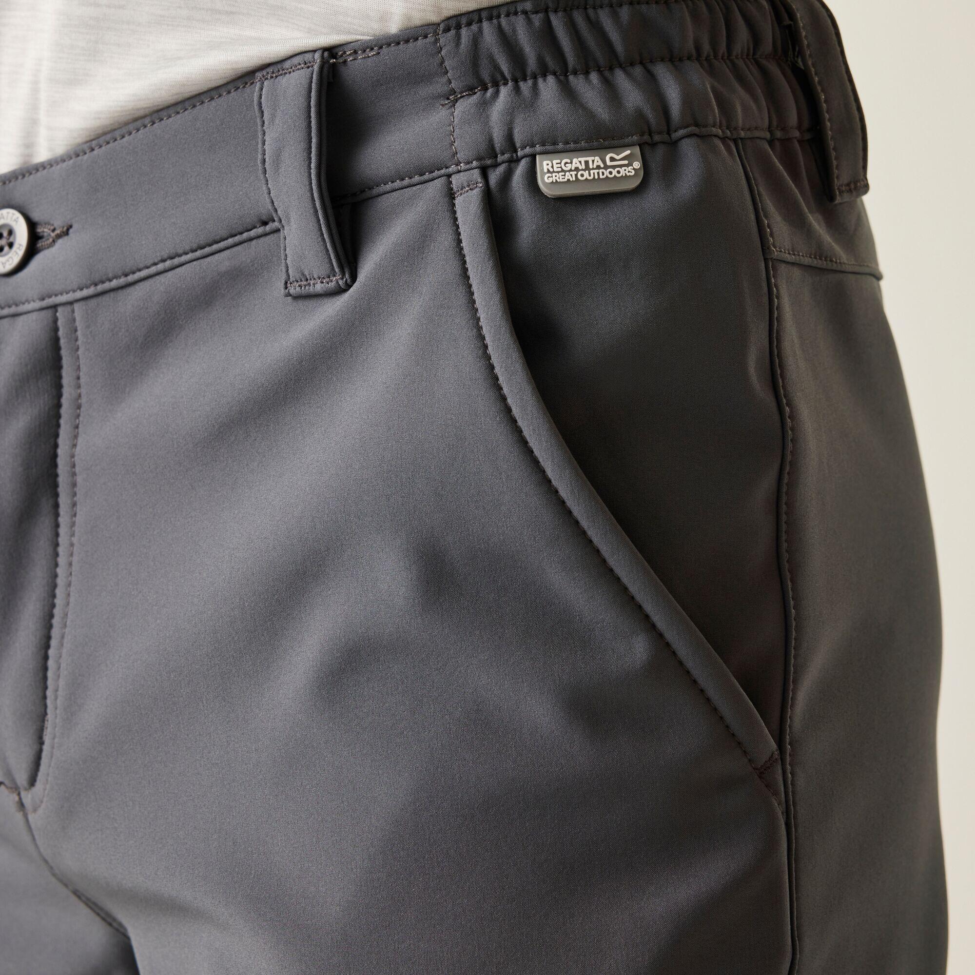 Pantalón hombre senderismo resistente al agua Regatta Fenton 4/6
