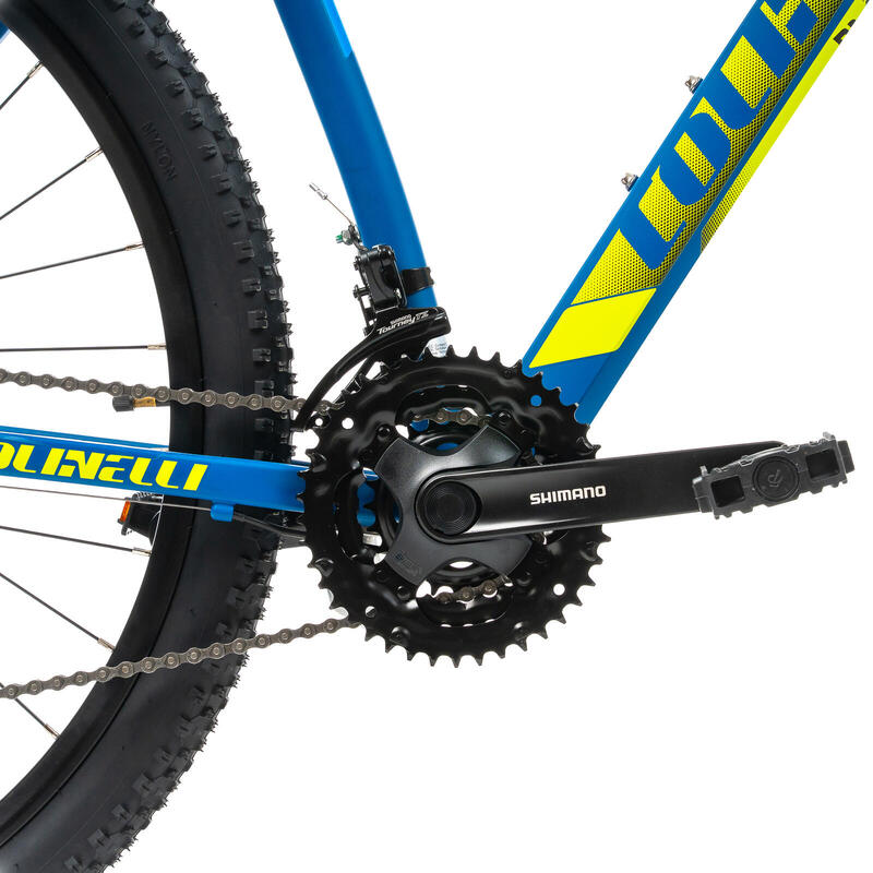 Bicicleta MTB Colinelli COL25, Marimea M, 29 inch, Albastru, 24 Viteze, Aluminiu
