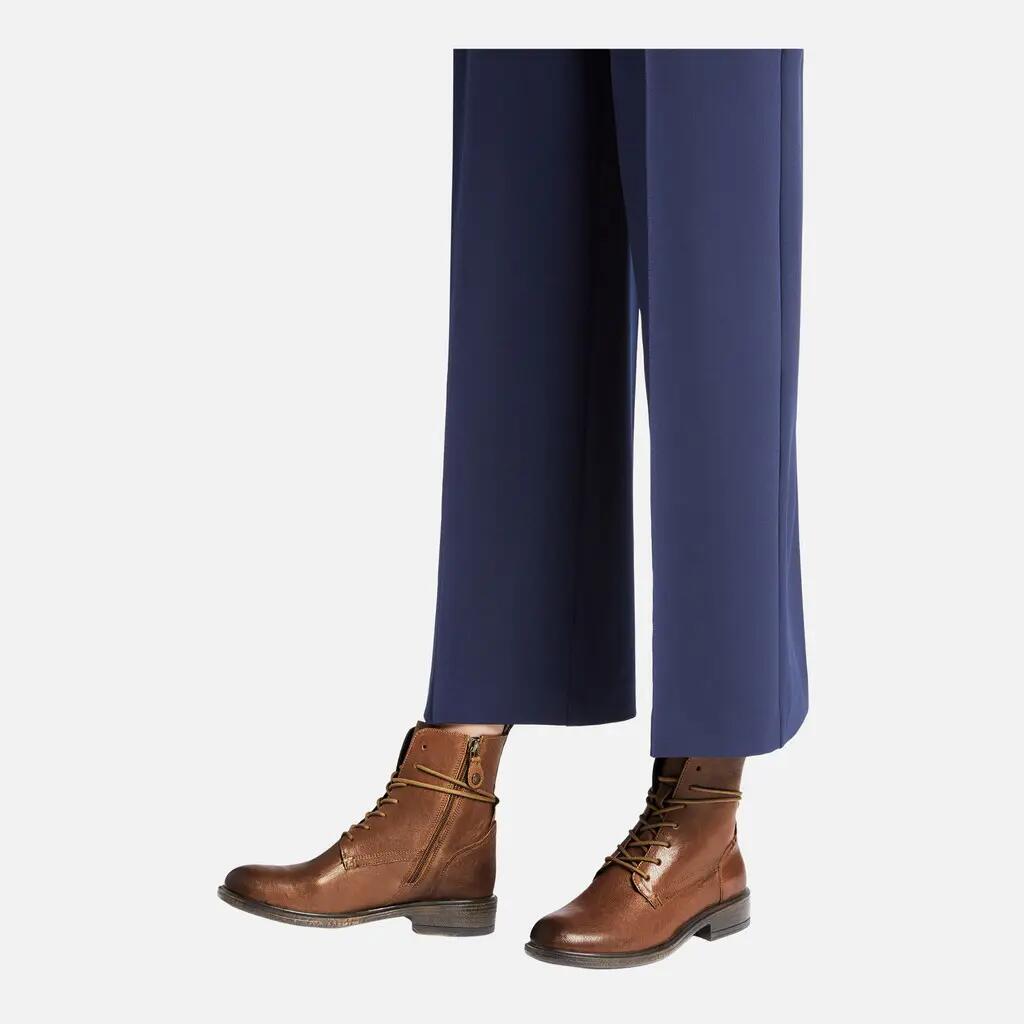 Leather boots woman Geox Catria 3/7