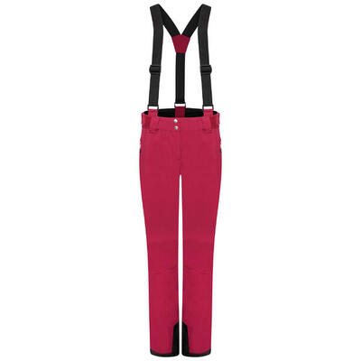 Donna Isolato Pantaloni Da Sci Dare 2B Diminish Nero Bianco