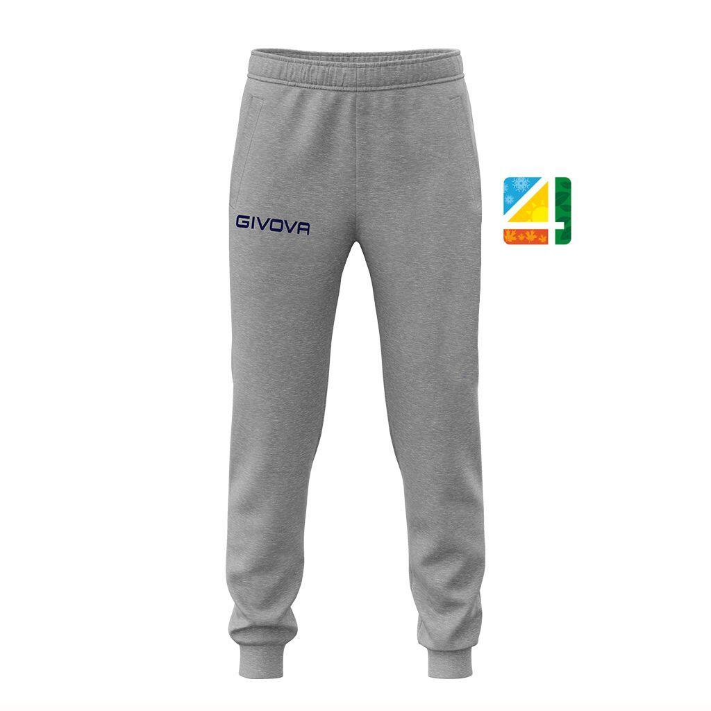 GIVOVA PANTALONE uomo givova grigio
