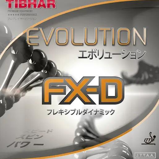 Tibhar Evolution FX-D Table Tennis Rubber