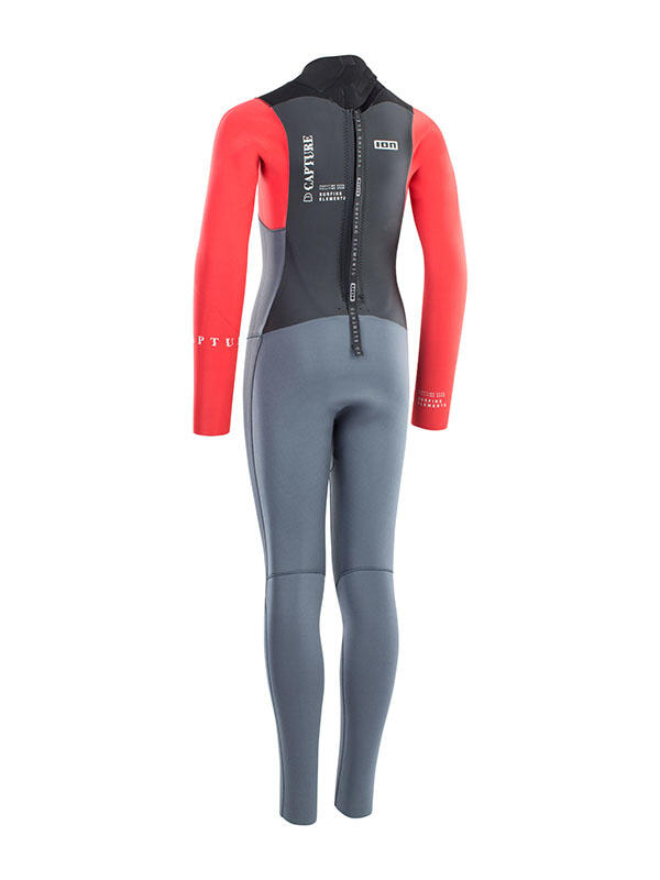 ION Wetsuit Petture 4/3 Backzip Staal Blauw 2/2
