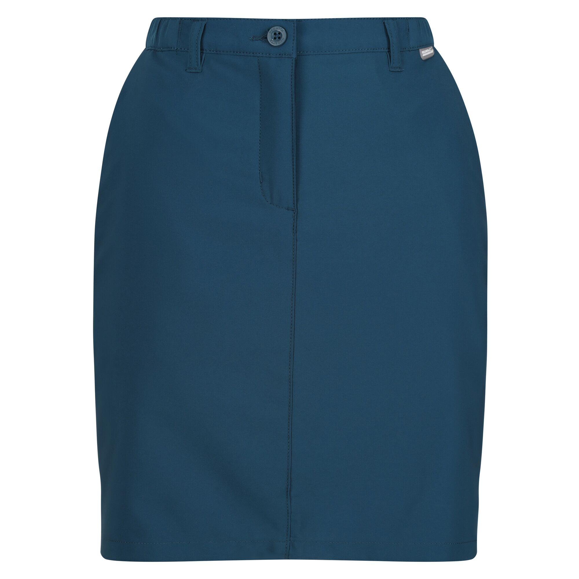 REGATTA Womens/Ladies Highton Skort III Skirt (Moroccan Blue)