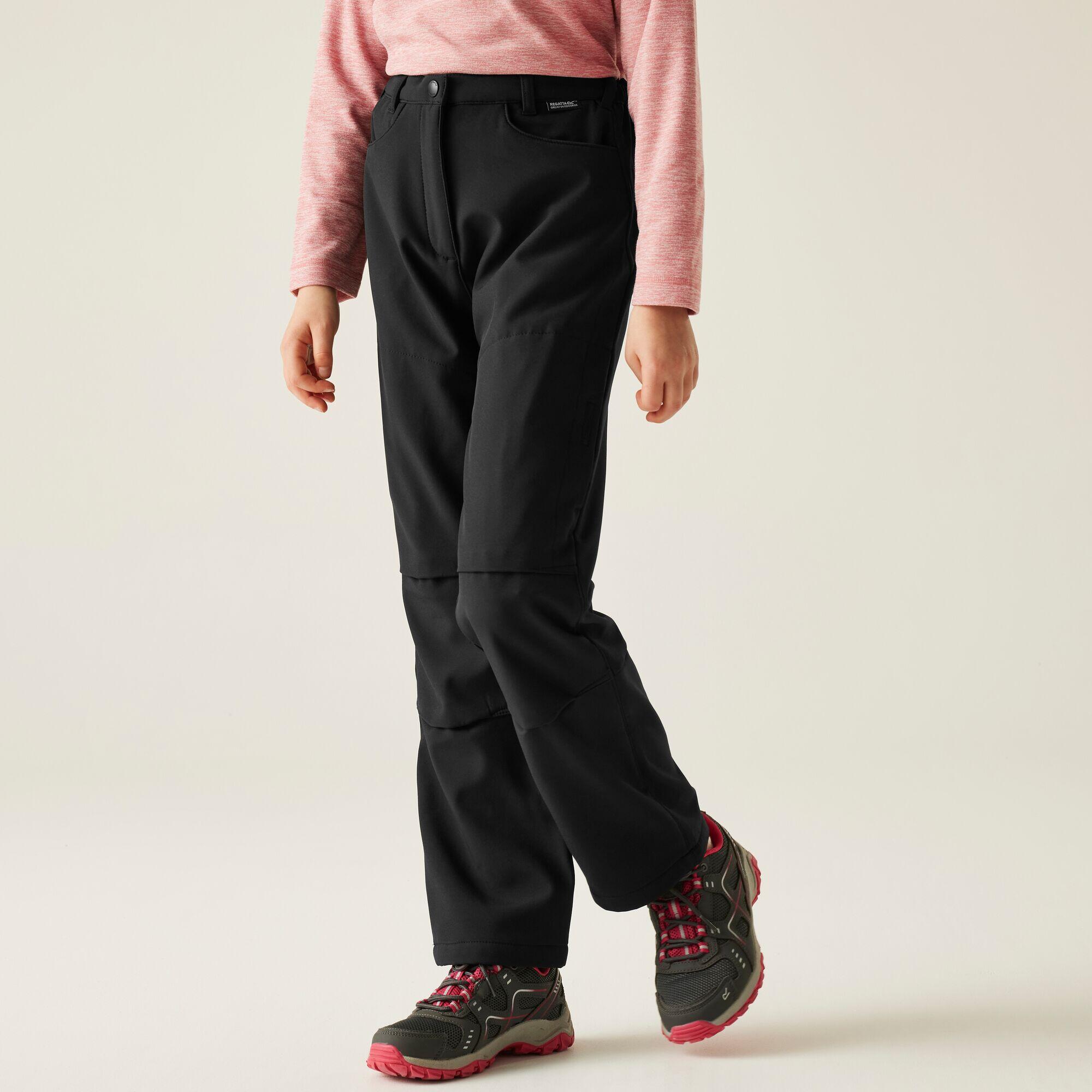 REGATTA Pantaloni Escursionismo Bambino Softshell