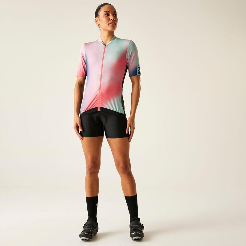 Fahrradleggins Recurrent Short Biken/Radsport Damen Black Ohne Atmungsaktiv