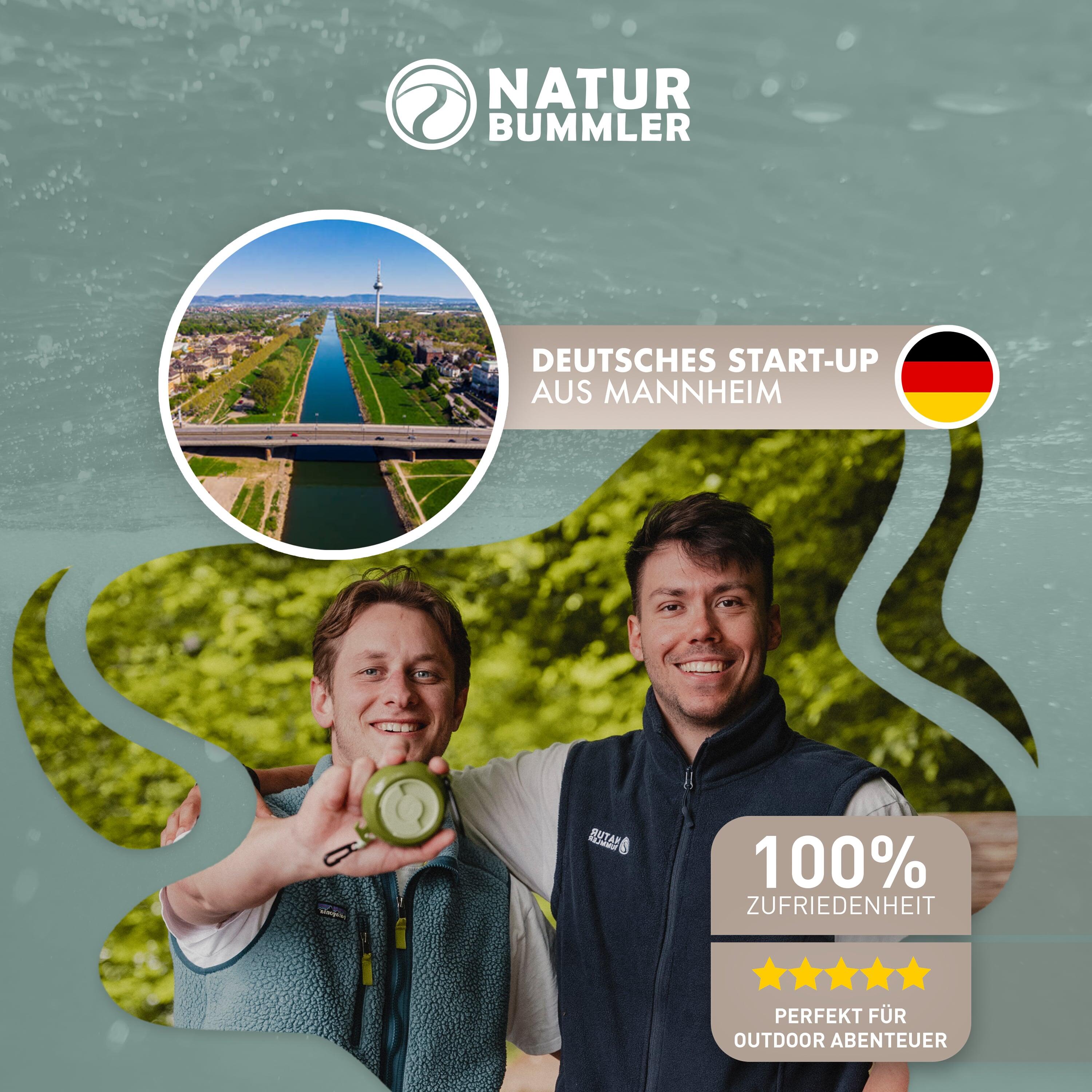NATURBUMMLER® Wäscheleine ausziehbar [DryLine+] Camping Wäscheleine 10 m 6/6