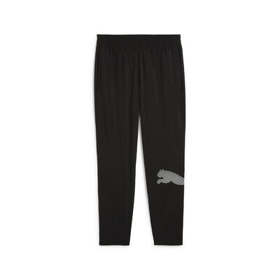 Shorts in tessuto con logo grande Train All Day da uomo PUMA Black