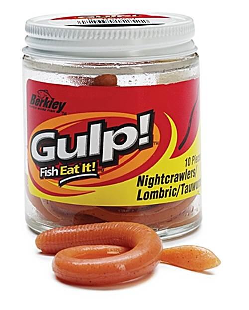 Berkley Gulp! Nightcrawler Freshwater 3in orange 2/2