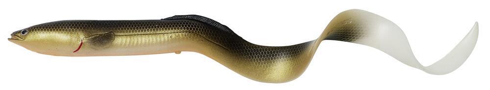 SHAD SAVAGE GEAR 3D REAL EEL DIRTY EEL, 15 CM, 12 G, 3 BUC / PLIC