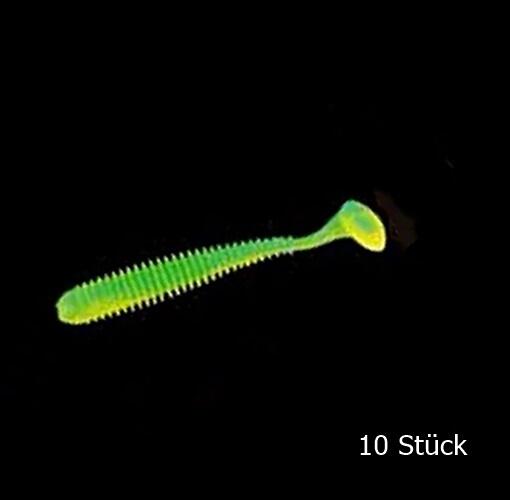 SHAD NOMURA GATOR 7,5CM/2,5G CHART GREEN 10 BUC / PLIC