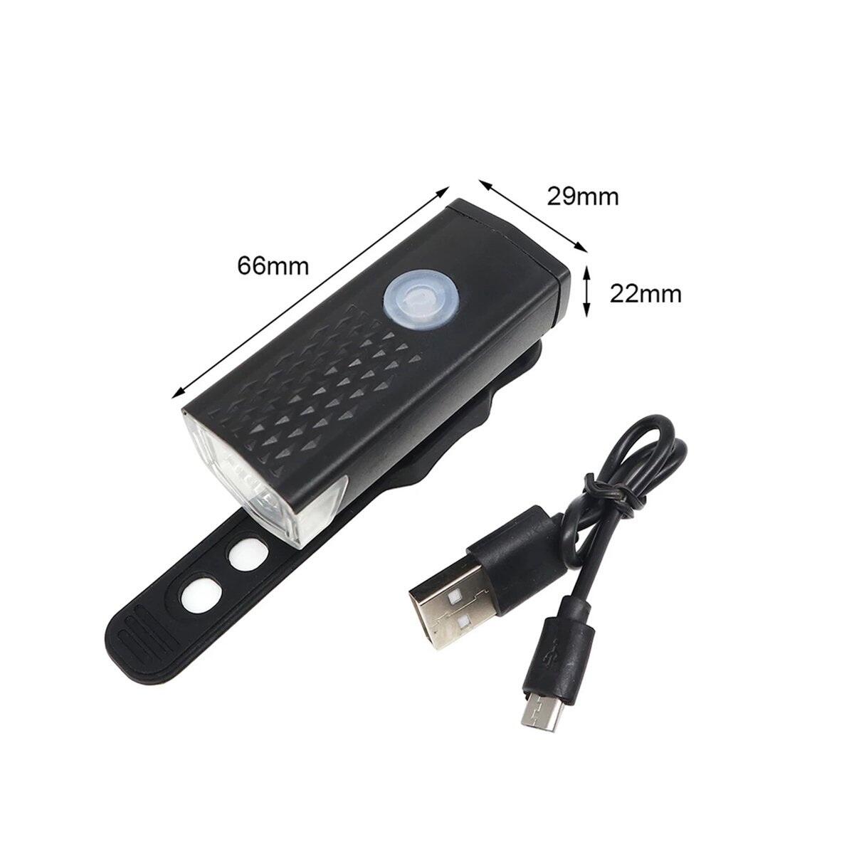 Fietsverlichting USB Oplaadbaar - LED voorlicht 5/7