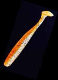 SHAD NOMURA ROCKET 7,5CM/2,2G WHITE BROWN 8 BUC / PLIC