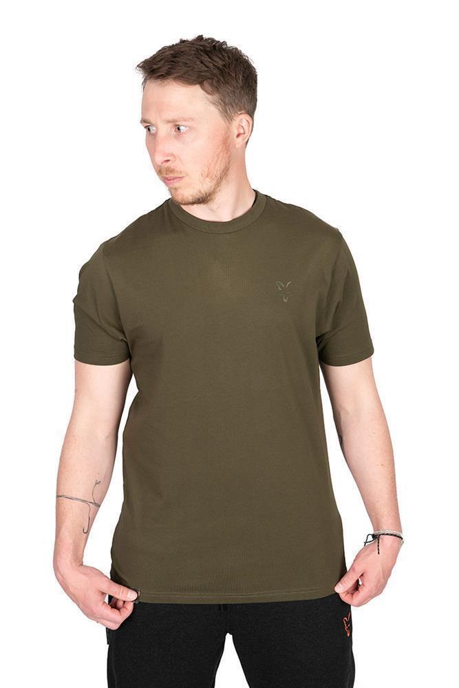 Fox Khaki Large Print T-Shirt Gr.XL 2/3