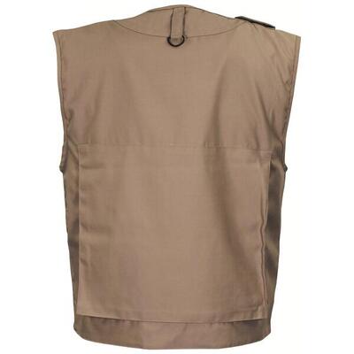 MFH Outdoor Weste schwere Ausführung khaki Gr.M