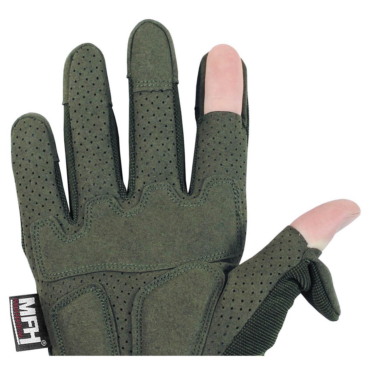 MFH Tactical Handschuhe Action olive Gr.M 2/2