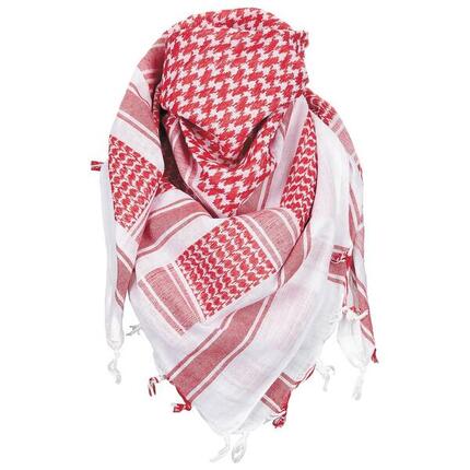 Shemagh Sjaal – Zwart-Wit – Katoen – Bescherming tegen zon, zand en stof