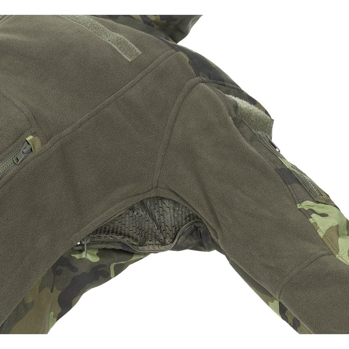 MFH Fleece-Jacke Combat M95 CZ Tarn Gr.XL 3/4