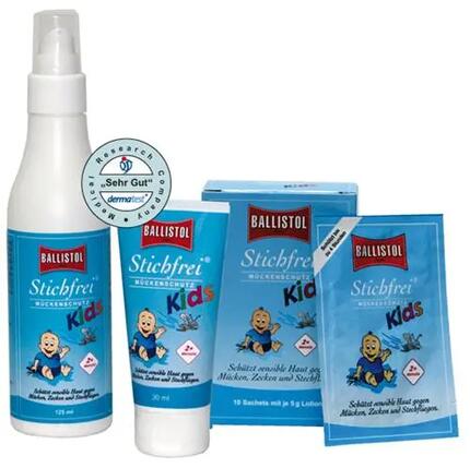 Ballistol Stichfrei Kids 125ml Lotion Zecken-und Mückenschutzlotion