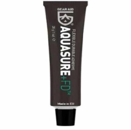 Colle Aquasure (28 g) transparente pour réparations nautiques GORE-TEX/Hypalon