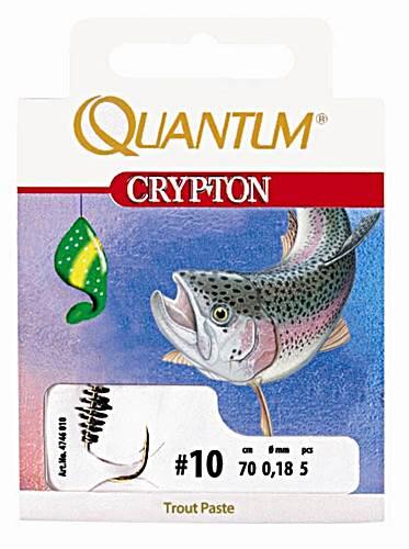 Hameçon à truite Quantum Crypton avec spirale à pâte 1/2