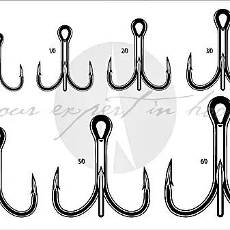 Hook VMC Tropic Spark Point® 6xRenforcé x5