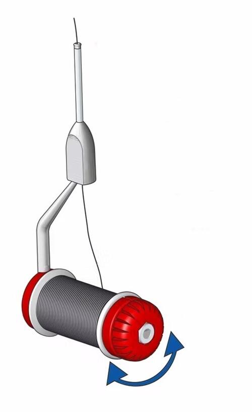 Stonfo Spulenhalter Elite rot 2/2