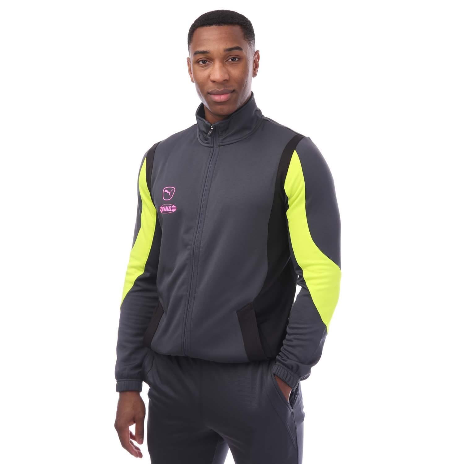 PUMA Mens King Pro Jacket (Grey)