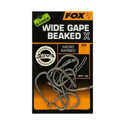 Fox edges wide gape beaked x